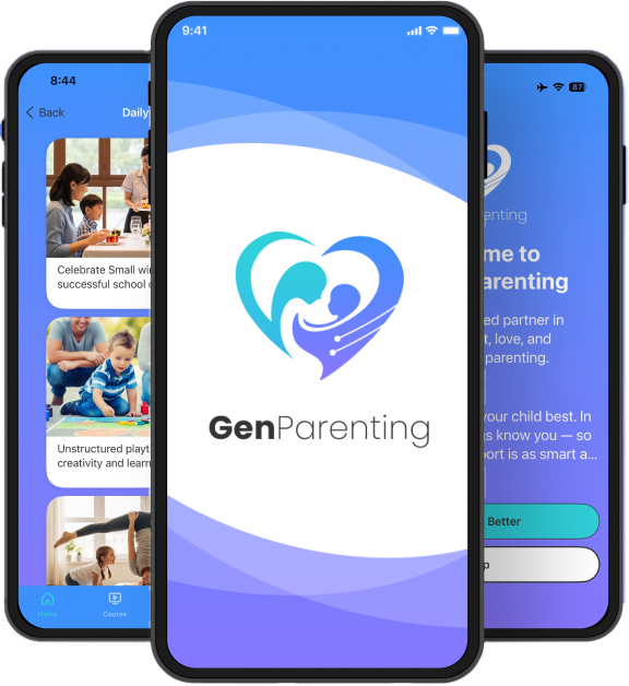 GenParenting app preview
